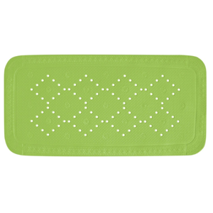 Spirella Protiskluzová podložka do vany ALASKA, světle zelená, 71 x 36 cm