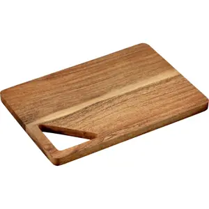 Kesper 29140 Prkénko na krájení a servírování akácie 28 x 19 x 1,7 cm, S