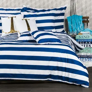 4Home bavlněné povlečení Navy, 140 x 200 cm, 70 x 90 cm