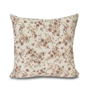 Kvalitex Povlak na polštář Kvítí béžová, 50 x 70 cm