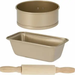 Dětská sada na pečení - 2 formy, váleček