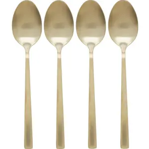 EH Sada zlatých čajových lžiček 4 ks, 15 cm, 15 cm