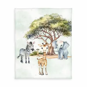 Herding Dětská deka Safari, 130 x 160 cm