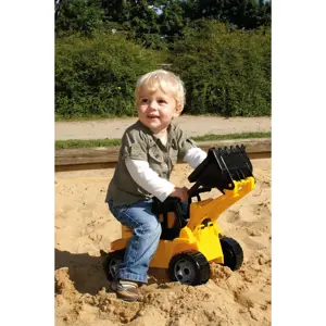 Lena Nakladač Giga Trucks žlutá, 62 cm