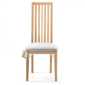 Restilo Napínací potah na sedák na židli Sento stříbrná, 40 x 40 + 5 cm