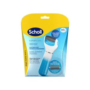 Scholl Elektrický pilník na chodidla + 2 rotační hlavice Expert Care