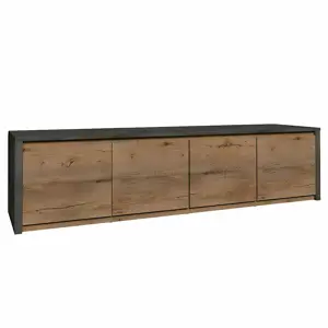 Skříňka MONTANA K4D, šedá