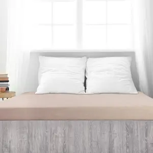 4Home froté prostěradlo Perfect kávová, 180 x 200 cm