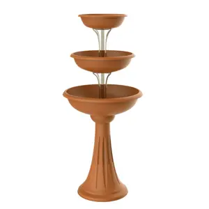 Květinová kaskáda Trevy terakota, 50 x 114 cm