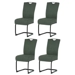 Sada jídelních židlí DCL-E2008 GRN2, 4 ks