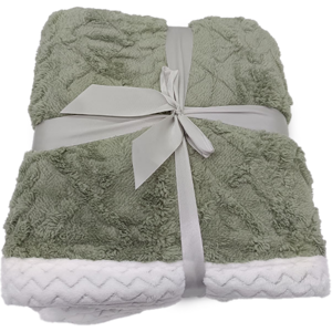 Beránková deka Island olivia, 150 x 200 cm