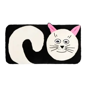 Bellatex Tvarovaný polštářek Kočička, 45 x 30 cm