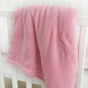 B.E.S. Petrovice Dětská deka mikroflanel exclusive růžová, 110 x 140 cm