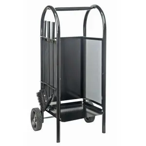 Koš krbový/vozík s nářadím 82,5 cm, ocel sada 3díly