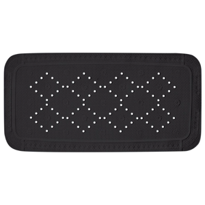 Spirella Protiskluzová podložka do vany ALASKA, černá, 71 x 36 cm