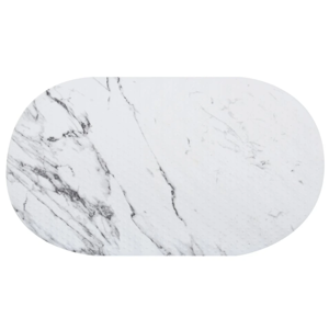 Spirella Protiskluzová podložka do vany TOSCANA, bílá, 69 x 39 cm