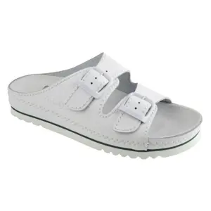 Scholl AIR BAG - zdravotní pantofle PROFESIONAL vel. 44, bílá, 44 EU