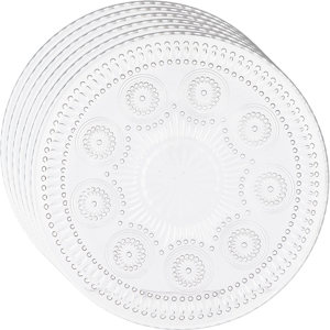 Altom 6dílná sada skleněných talířků Daisy, 6 ks