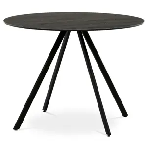 Kulatý jídelní stůl R5010 GREY, šedý dub