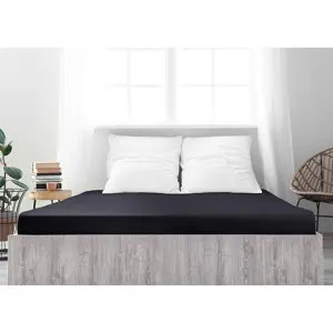 4Home jersey prostěradlo Ideál černá, 100 x 200 cm