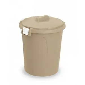 Odpadkový koš Dustbin, 50 l, kávová, 50 l