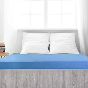 4Home froté prostěradlo Ideál nebesky modrá, 200 x 200 cm