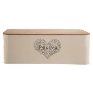 Orion Plechová dóza Srdce, Pečivo, 42 x 22,5 x 16 cm