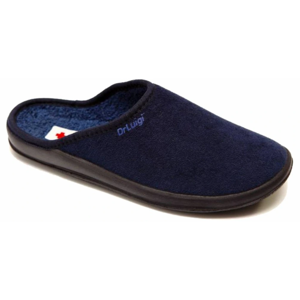 Dr. Luigi Zdravotní domácí obuv, tmavě modrá, vel. 45, 45 EU