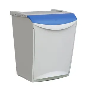 Denox Ekosystem odpadkový koš na tříděný odpad 25 l, modrý - papír