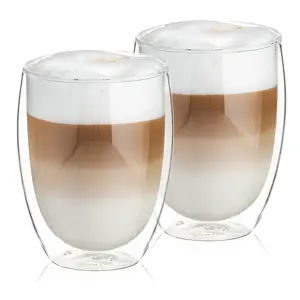 4Home Termo sklenice na latté Hot&Cool 350 ml, 2 ks