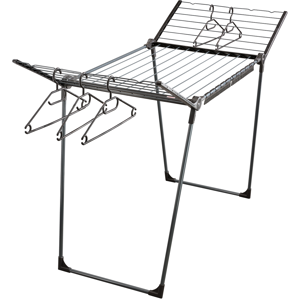 Leifheit Sušák na prádlo Pegasus 200 Solid Black