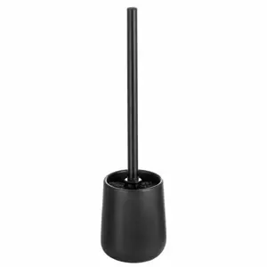 AQUALINE 08140 Nero WC štětka na postavení, černá