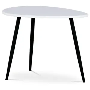 Odkládací stolek 60 x 40 cm, bílá, M