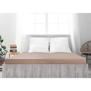 4Home jersey prostěradlo Ideál ořechová, 180 x 200 cm