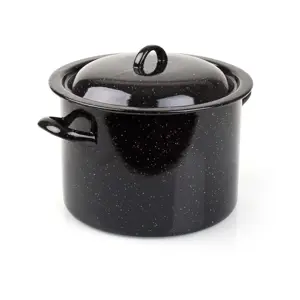 Smaltovaný hrnec s poklicí Banquet 28 cm