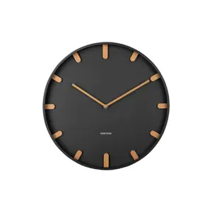 Karlsson 5942BK designové nástěnné hodiny 40 cm