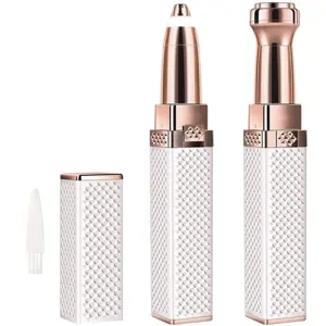 Depilátor obočí a chloupků na obličeji, bílá