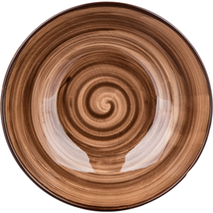 Banquet Talíř hluboký PALAS, 18 cm, hnědá