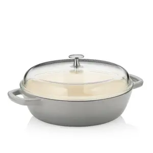 Kela Hluboká framářská pánev CALIDO, litinová, světle šedá, 28 cm, 3,8 l