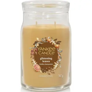 Yankee Candle Vonná svíčka velká Signature Glistening Leaves, 567 g, L