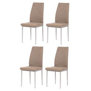 Sada jídelních židlí DCL-379 BR2, 4 ks