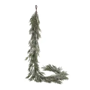 Vánoční girlanda Túje, 180 cm, ojíněná