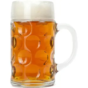 Pivní sklenice s uchem ISAR, 1 l, 1 l