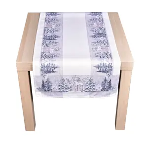 Forbyt Vánoční běhoun Zimní nostalgie, 40 x 140 cm
