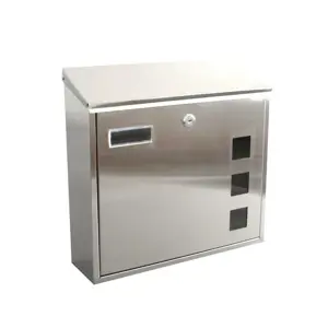 Poštovní schránka 350 x 330 x 110 mm, nerez