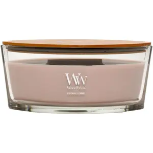 WoodWick Vonná svíčka loď Patchouli Creme, 453 g