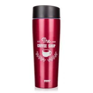 Banquet Termohrnek COFFEE 350 ml, 

vínová