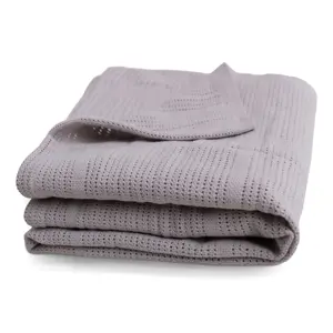 Babymatex Dětská deka Sisi světle šedá, 75 x 100 cm