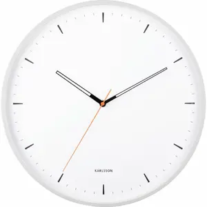 Karlsson 5940WH designové nástěnné hodiny 40 cm