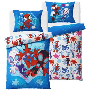 Dětské povlečení Spidey Pavoučí Záchrana, 140 x 200 cm, 70 x 90 cm